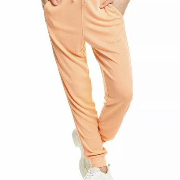 NWT Free People Back Into It Jogger Neon Peach - Picture 1 of 12